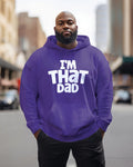 Big & Tall Graphic Hoodie for big men