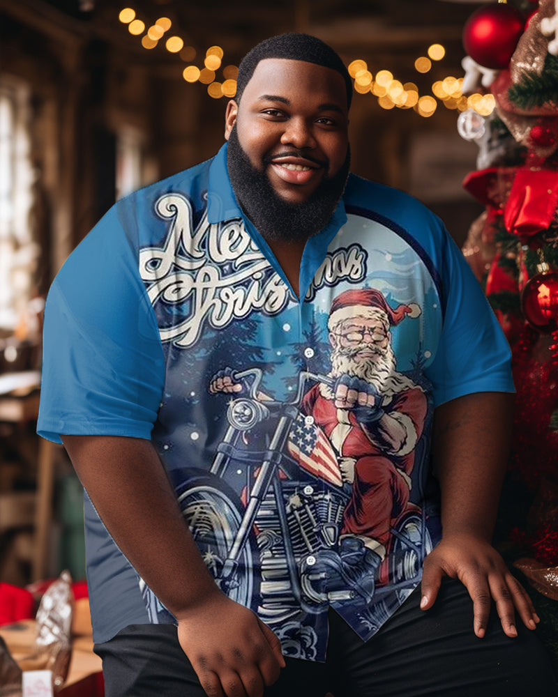 Big & Tall Graphic Short Sleeve Shirt for big men view 1