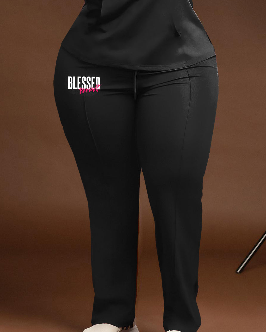Big & Tall Graphic Hoodie Sweatpants Set for big men view 3