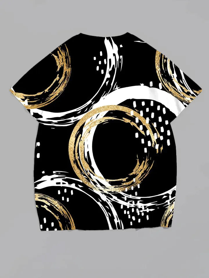 Big & Tall Graffiti T-Shirt for big men view 2