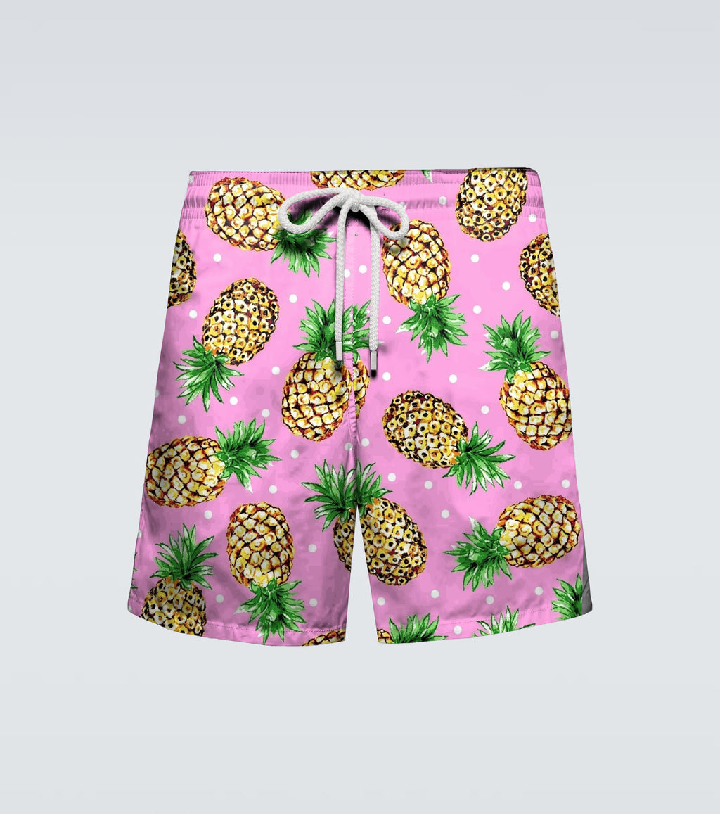Big & Tall Pink Hawaiian Graphic Pants for big men view 1