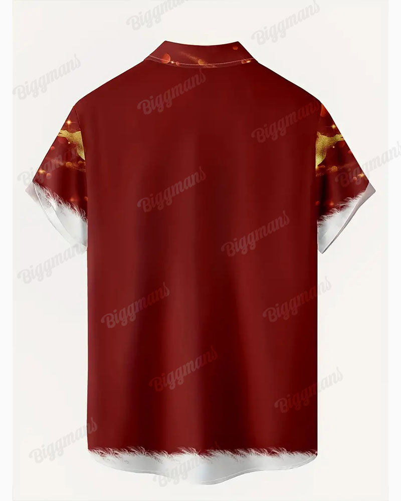 Big & Tall Streetwear T-Shirt Shorts Set for big men view 4