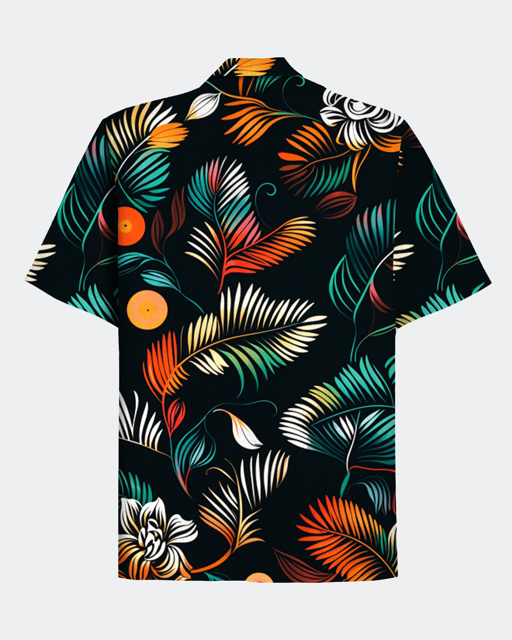 Big & Tall Hawaiian Tropical Short Sleeve Shirt for big men view 3