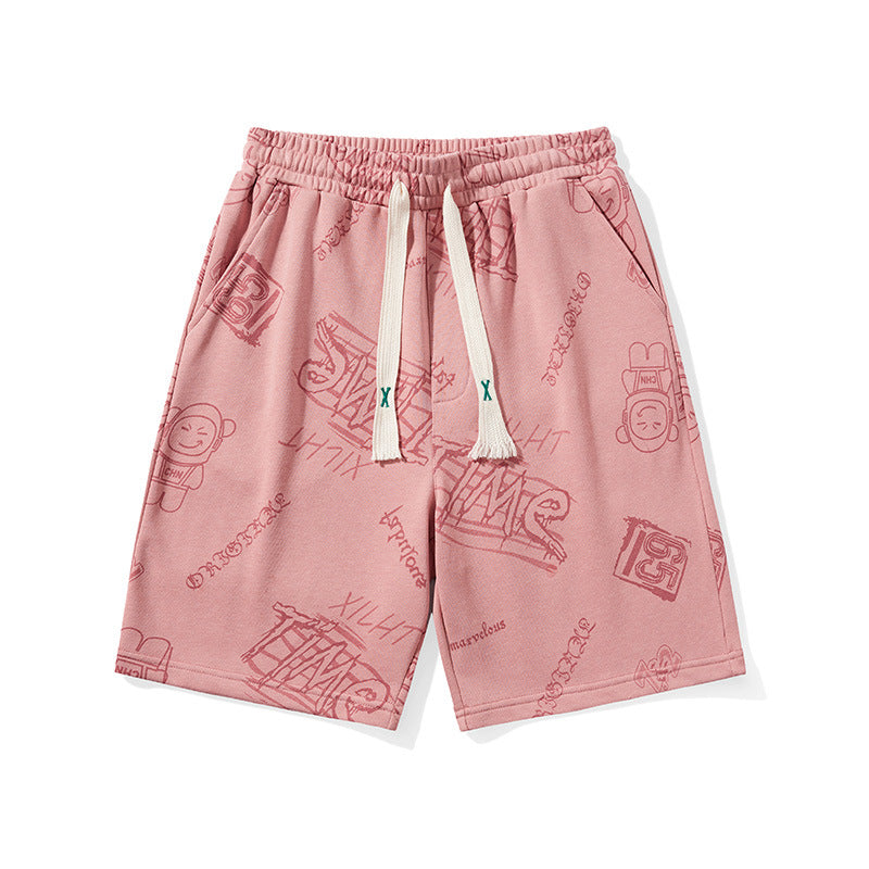 Big & Tall Streetwear Athletic Shorts for big men view 2