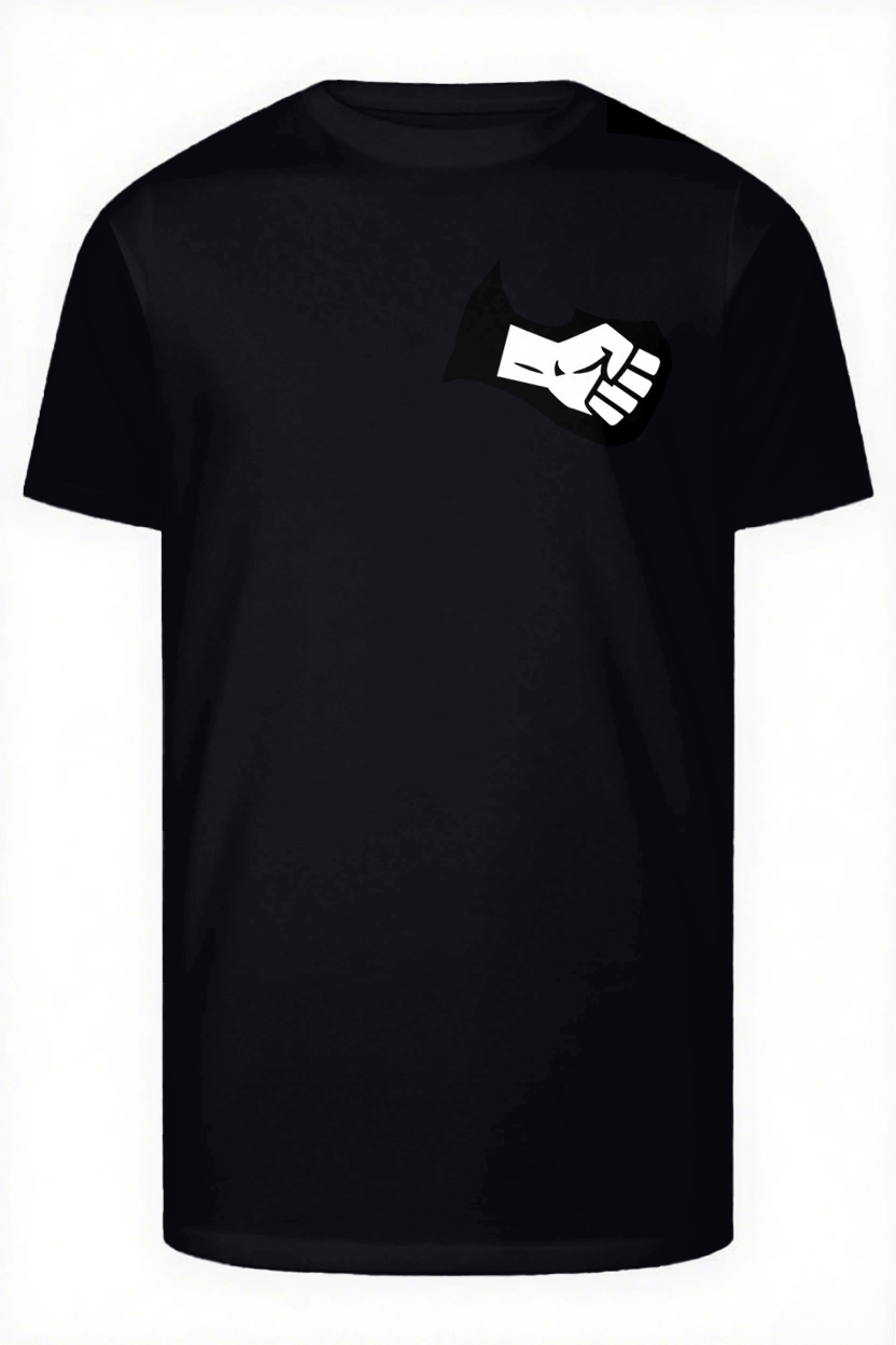 Big & Tall Graphic Streetwear Two-piece Set for big men view 4
