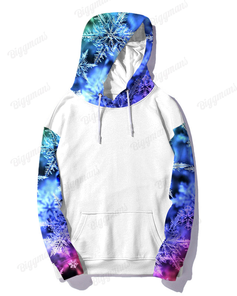 Big & Tall Hoodie Sweatpants Set for big men view 5