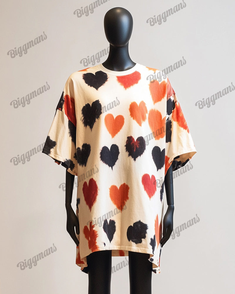 Big & Tall Solid Color T-Shirt for big men