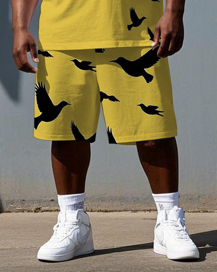 Big & Tall Graphic Two-piece Set for big men view 3