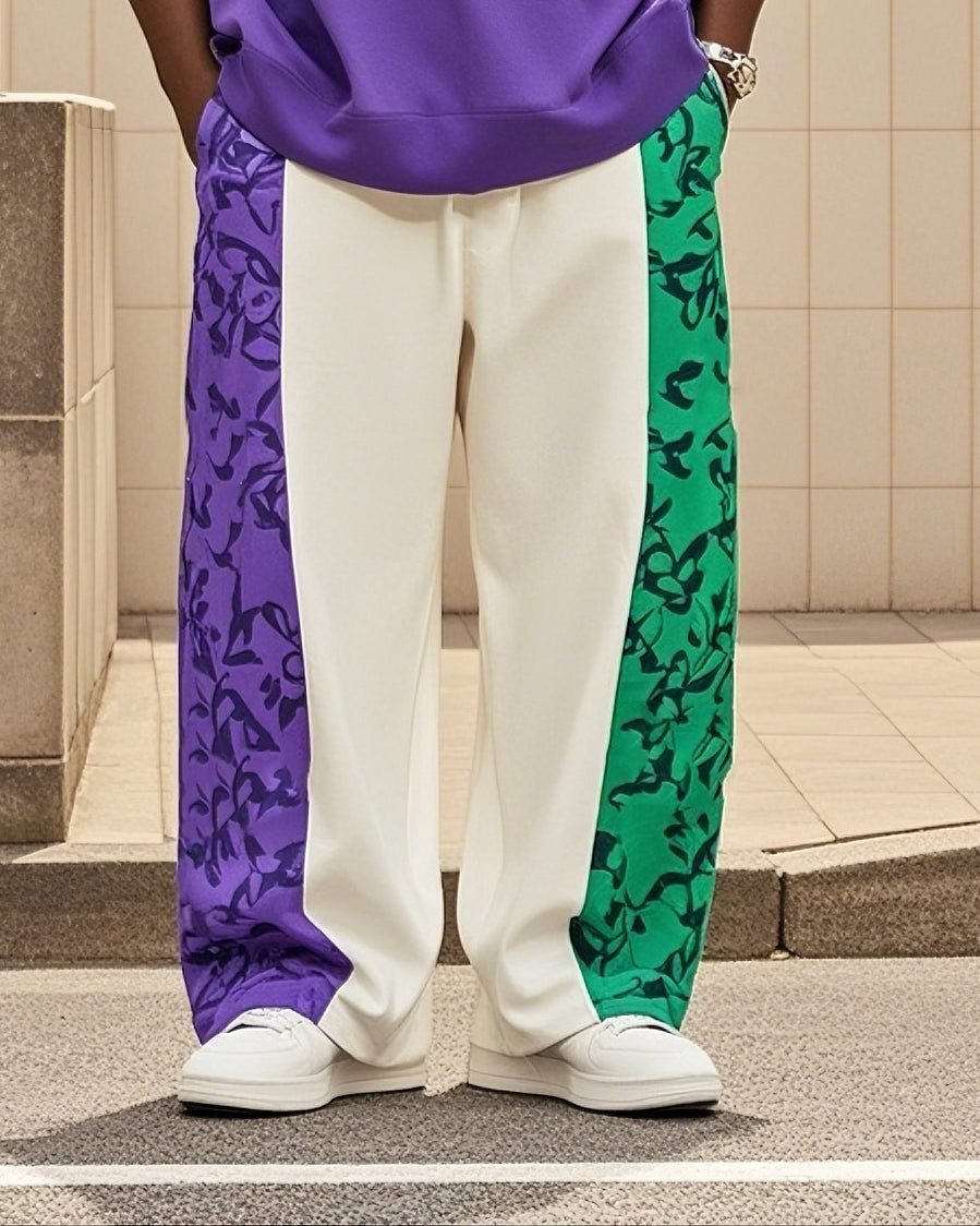 Big & Tall Streetwear Vest Pants Set for big men view 3