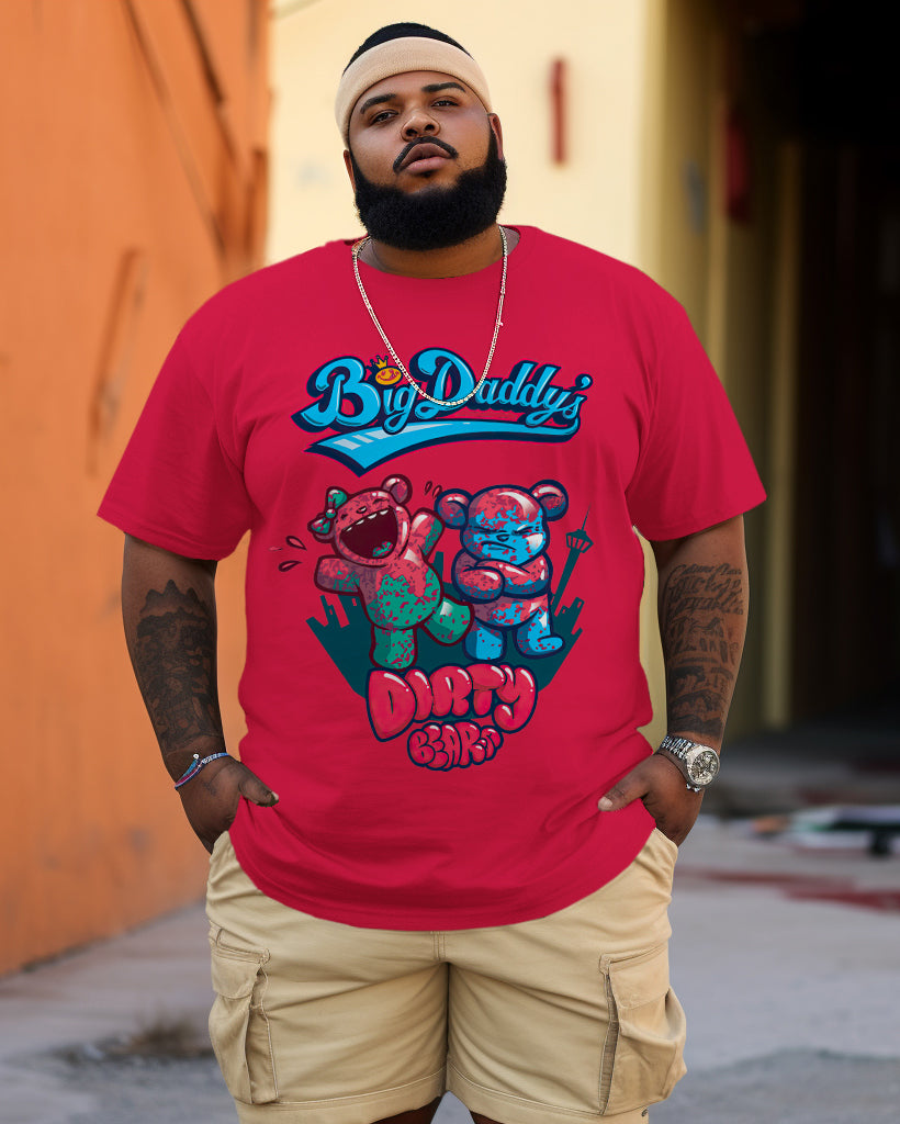 Big & Tall Streetwear T-Shirt for big men view 2