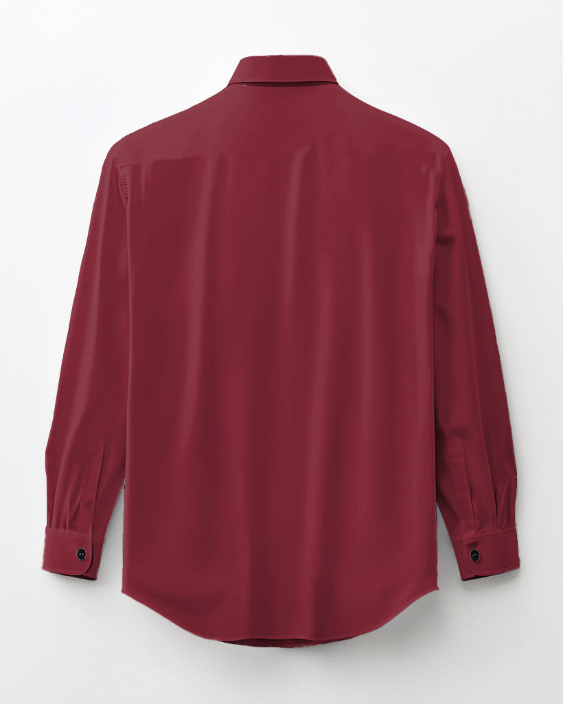 Big & Tall Red Gradient Shirt Pants Set for big men view 5