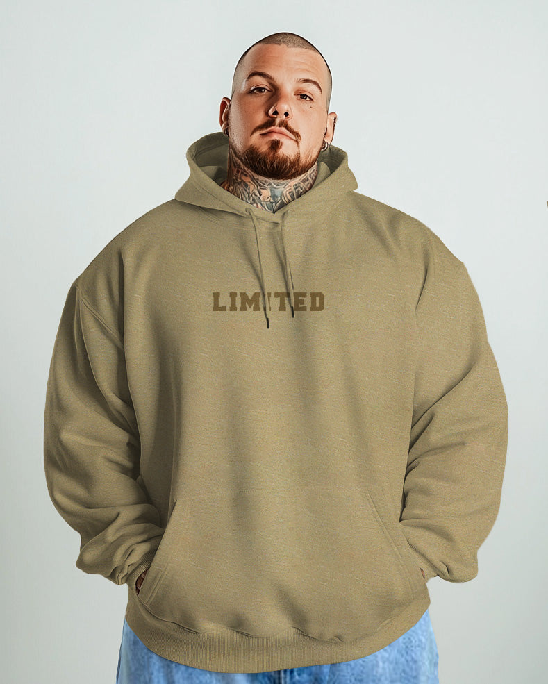 Big & Tall Graphic Hoodie for big men view 5