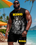Big & Tall Graphic Tank Top for big men view 1