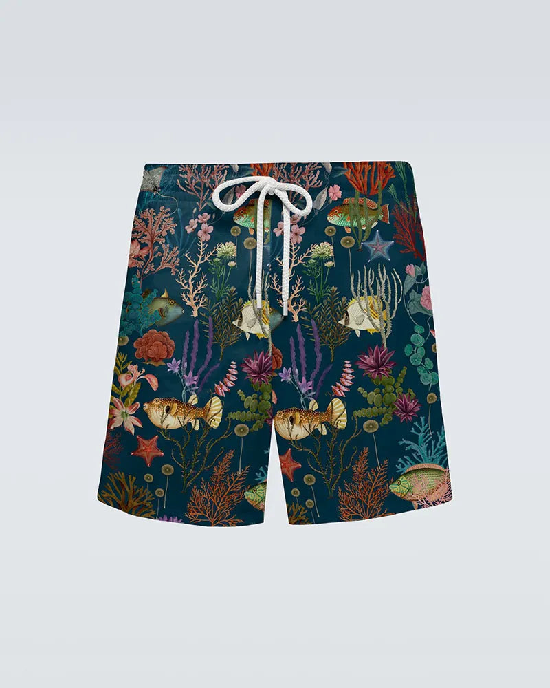 Big & Tall Hawaiian Graphic Pants for big men view 1