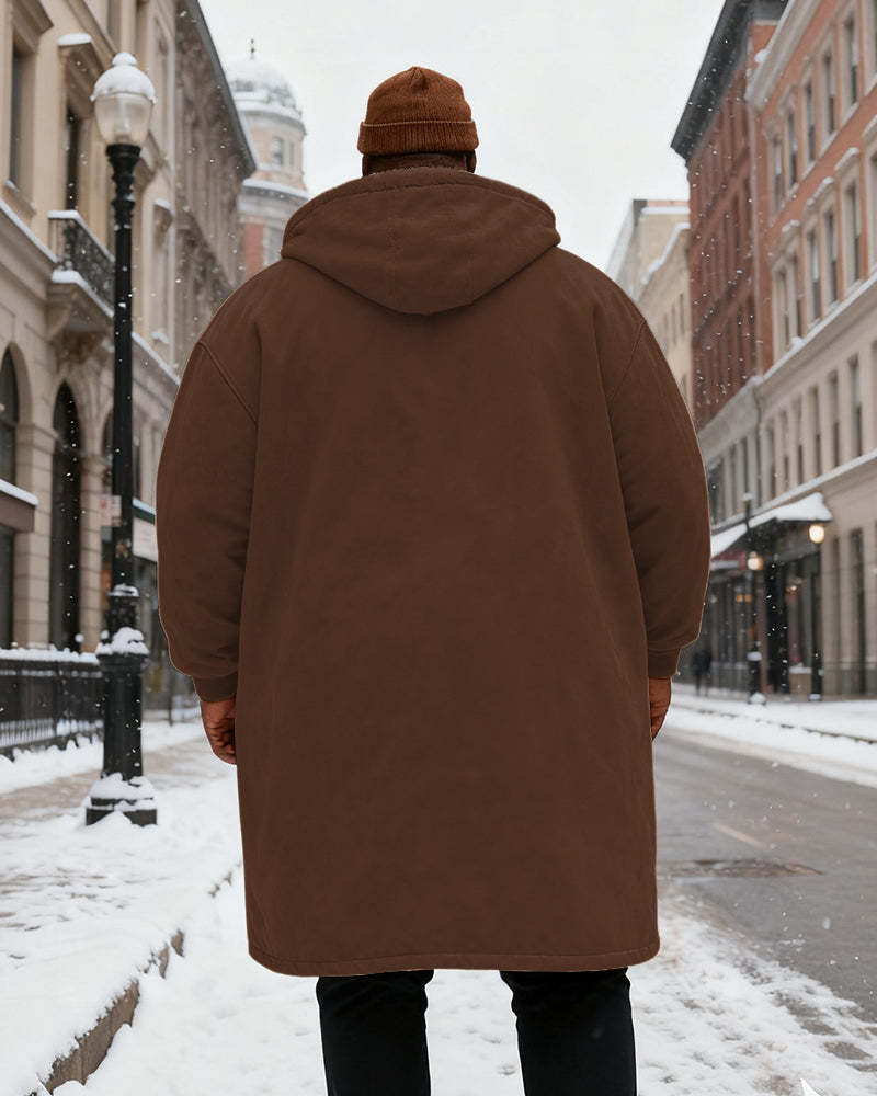 Big & Tall Solid Color Hoodie for big men view 15