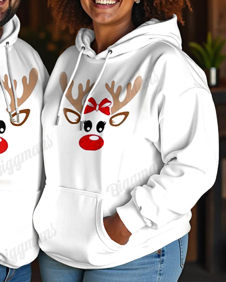 Big & Tall Graphic Hoodie Sweatpants Set for big men view 3