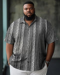 Big & Tall Hawaiian Short Sleeve Shirt for big men view 1