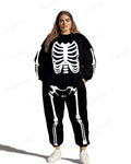 Big & Tall Graphic Hoodie Sweatpants Set for big men view 1