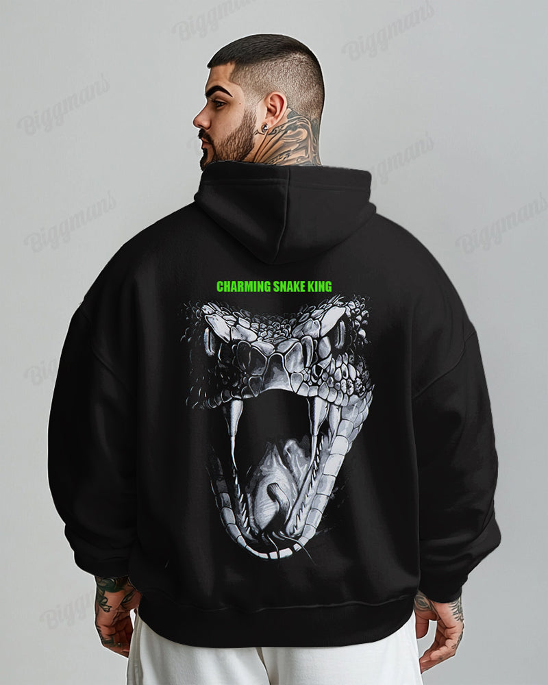 Big & Tall Graphic Hoodie for big men view 1