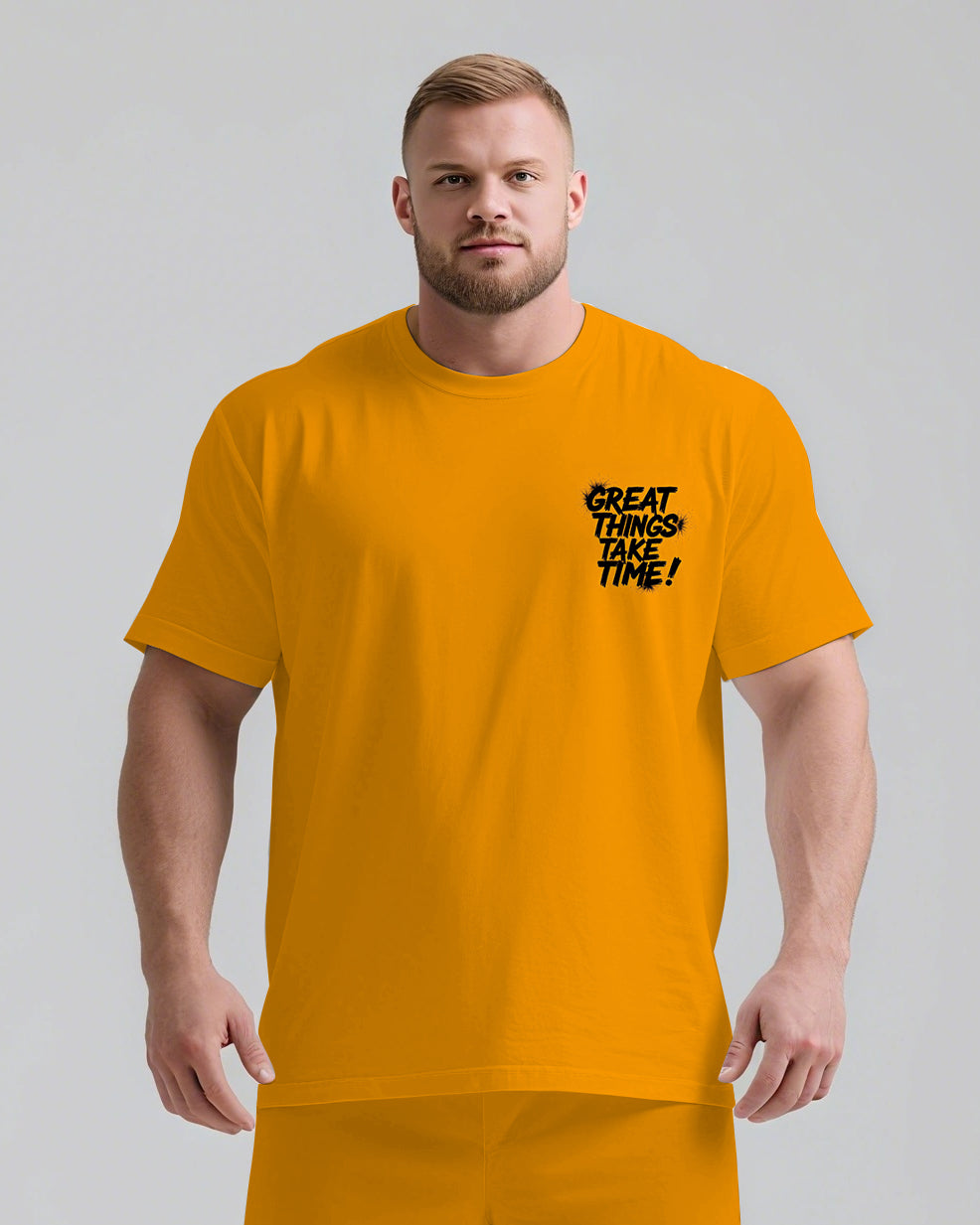 Big & Tall Streetwear Two-piece Set for big men view 6