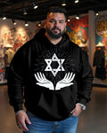 Big & Tall Streetwear Hoodie for big men view 3