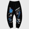 Big & Tall Graffiti Smiley Streetwear Pants for big men