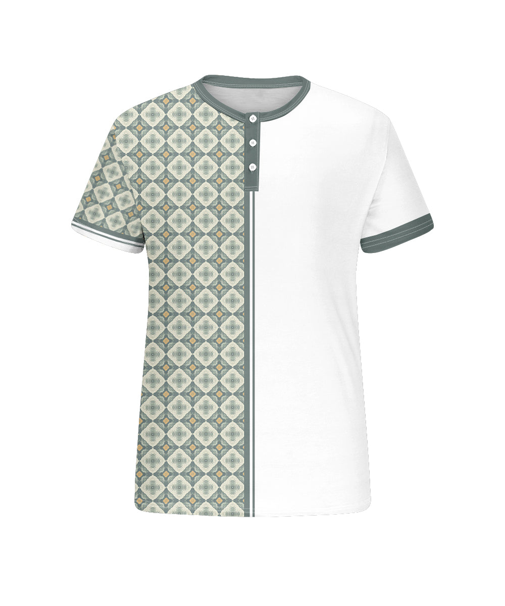 Big & Tall Green Graphic T-Shirt for big men view 4