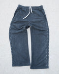 Big & Tall Blue Gradient Streetwear Pants for big men