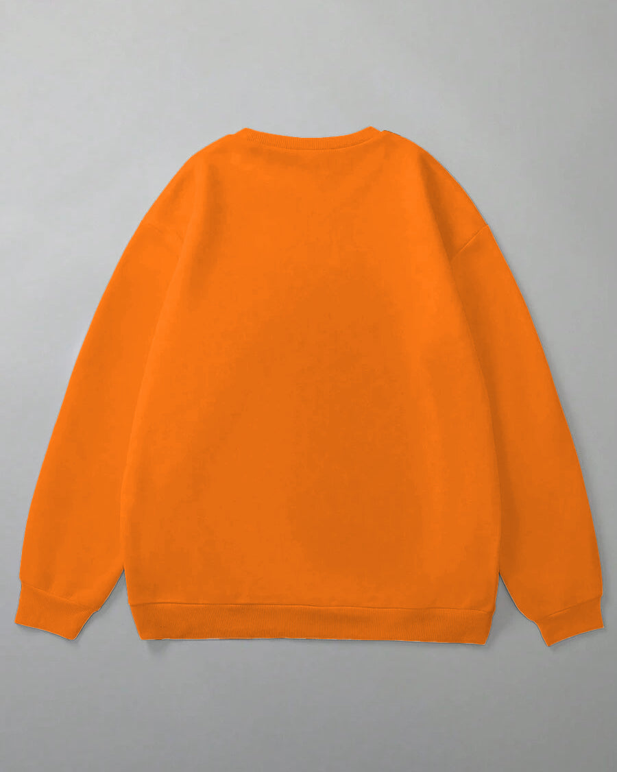 Big & Tall Orange Graphic Two-piece Set for big men view 4
