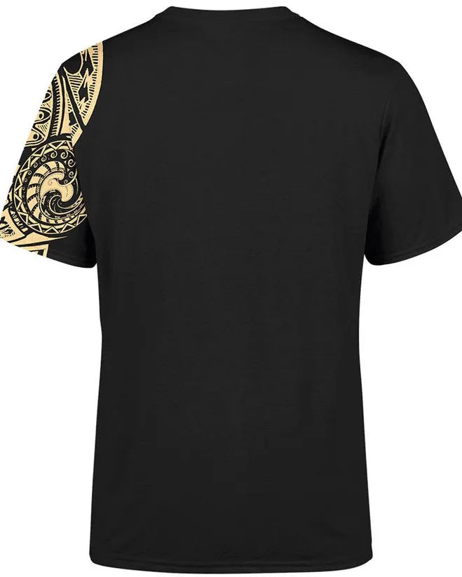 Big & Tall Graphic T-Shirt Shorts Set for big men view 4