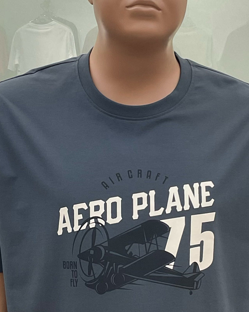Big & Tall Graphic Streetwear T-Shirt for big men view 4
