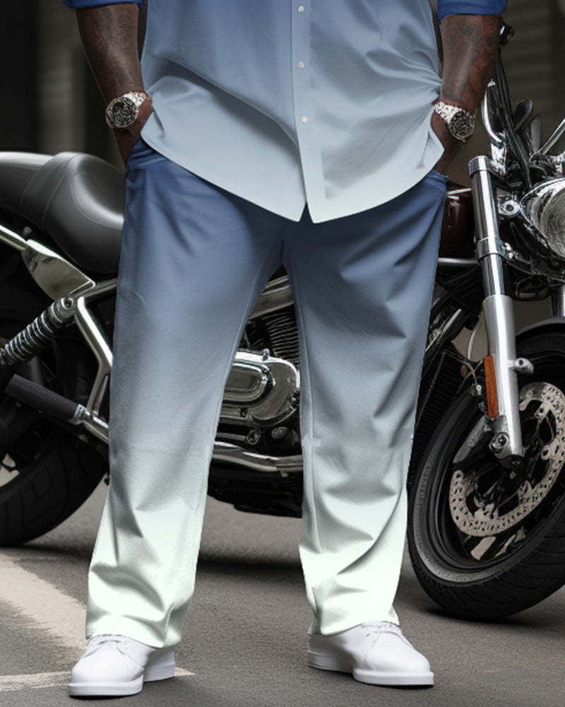 Big & Tall Gradient Two-piece Set for big men view 3
