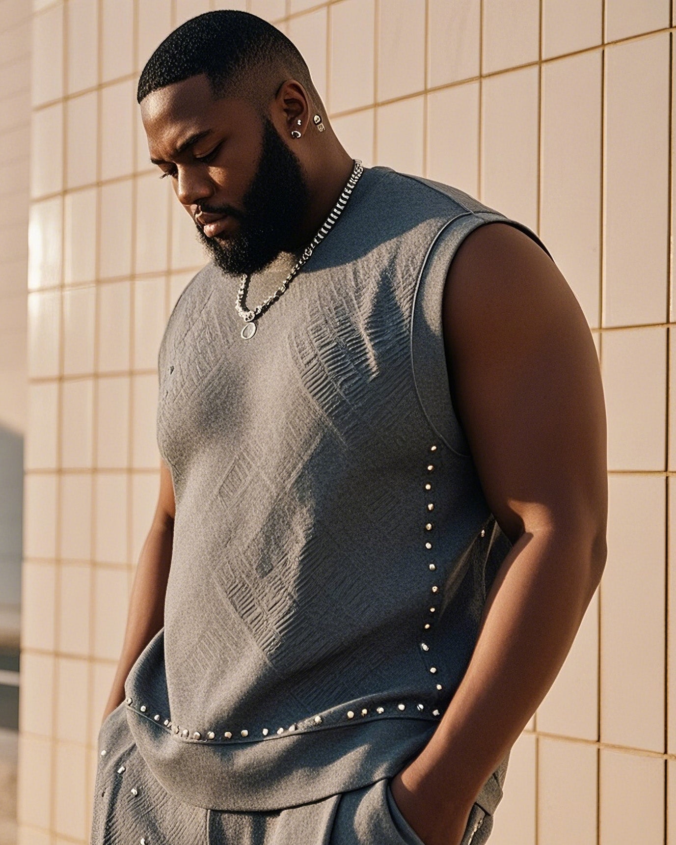 Big & Tall Streetwear Skull Men's Clothing for big men