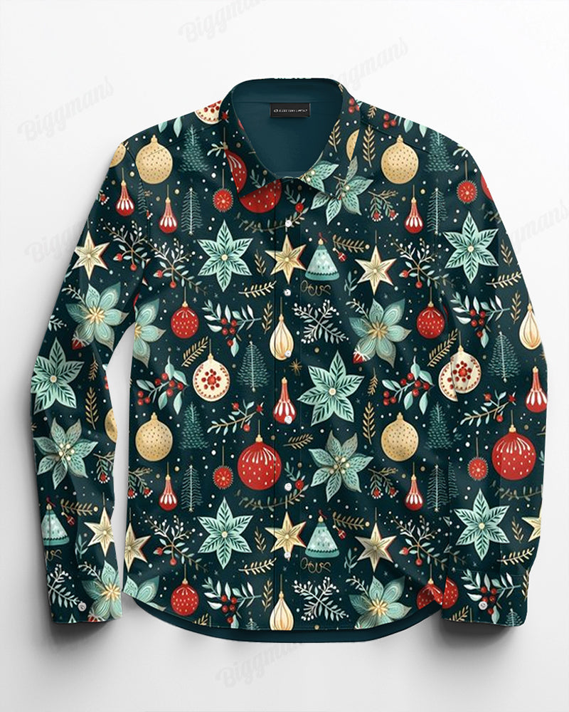 Big & Tall Streetwear Long Sleeve Shirt for big men view 2