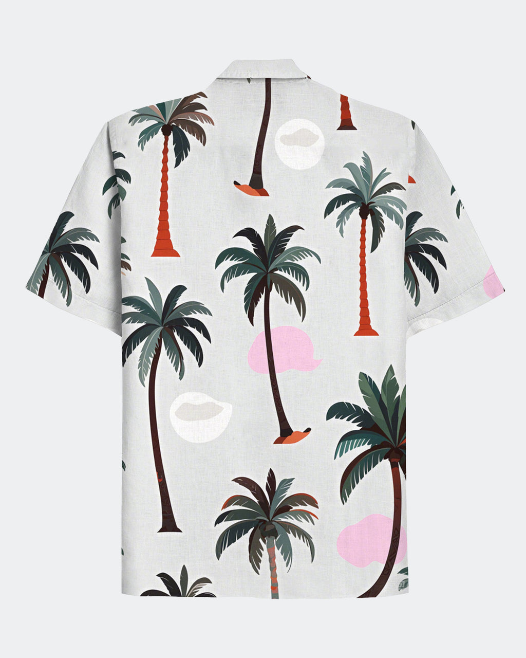 Big & Tall Hawaiian Graphic Short Sleeve Shirt for big men view 3