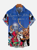 Big & Tall Graphic Short Sleeve Shirt for big men view 2