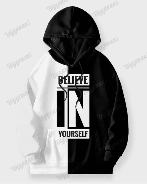 Big & Tall Streetwear Hoodie Sweatpants Set for big men view 2