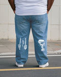 Big & Tall Denim Streetwear Jeans for big men view 1