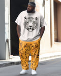 Big & Tall Streetwear Two-piece Set for big men view 1