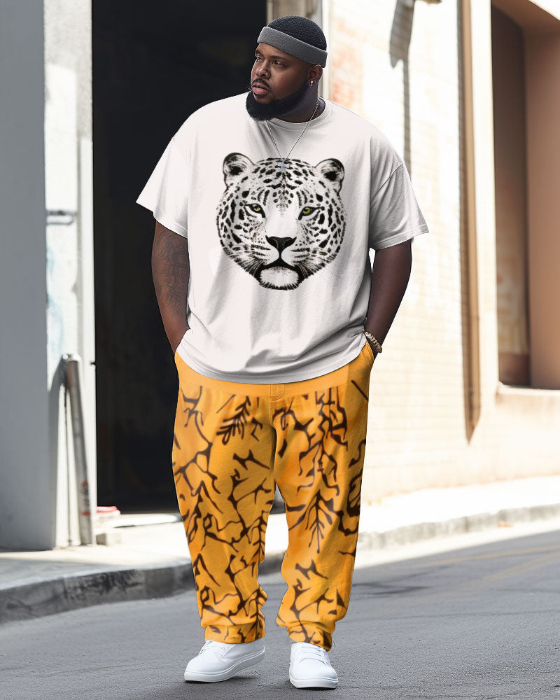 Big & Tall Streetwear Two-piece Set for big men view 1
