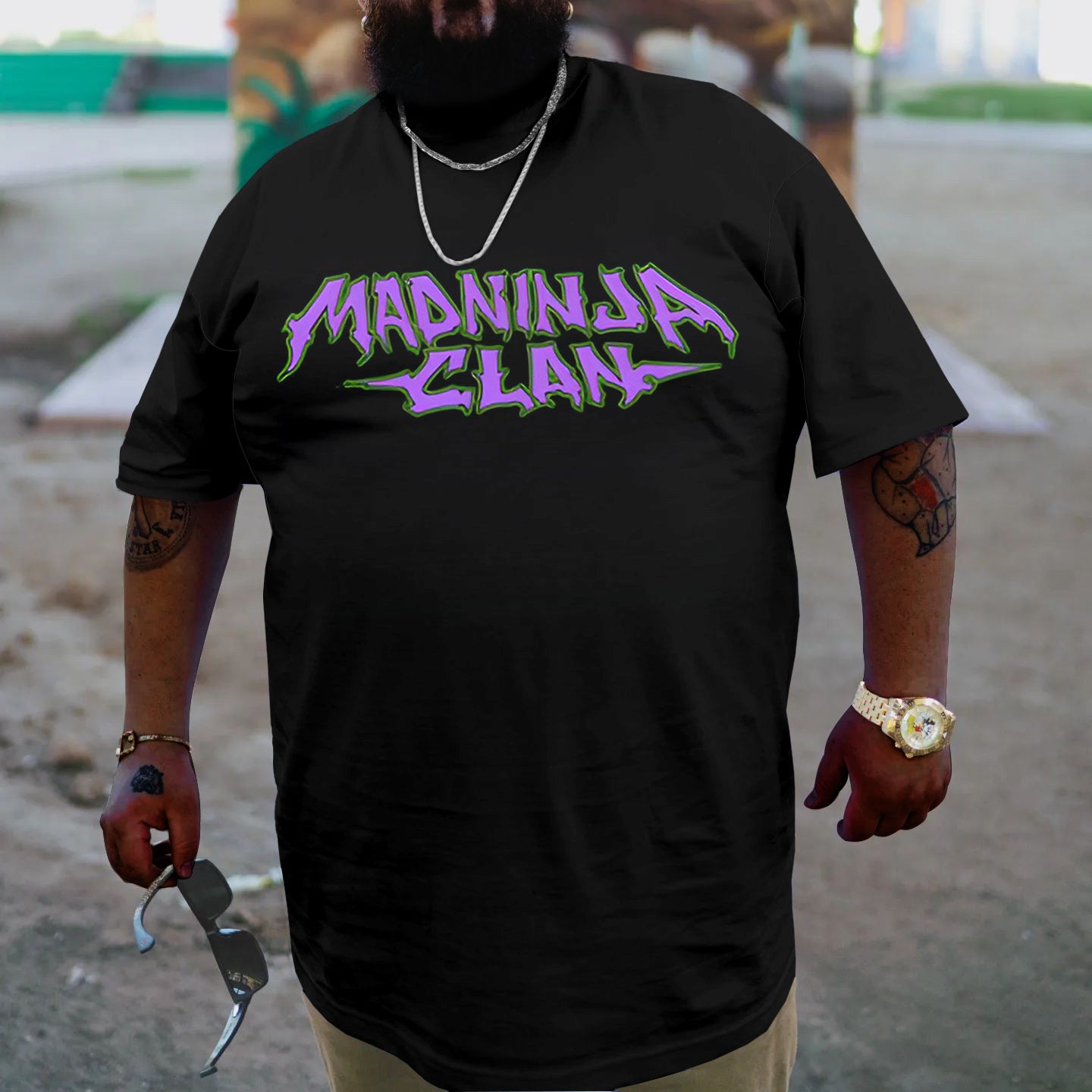 Big & Tall Graphic T-Shirt for big men view 2