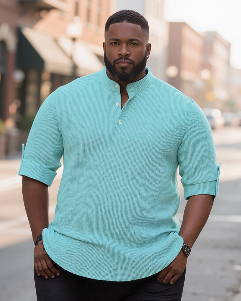 Big & Tall Solid Color T-Shirt for big men view 1