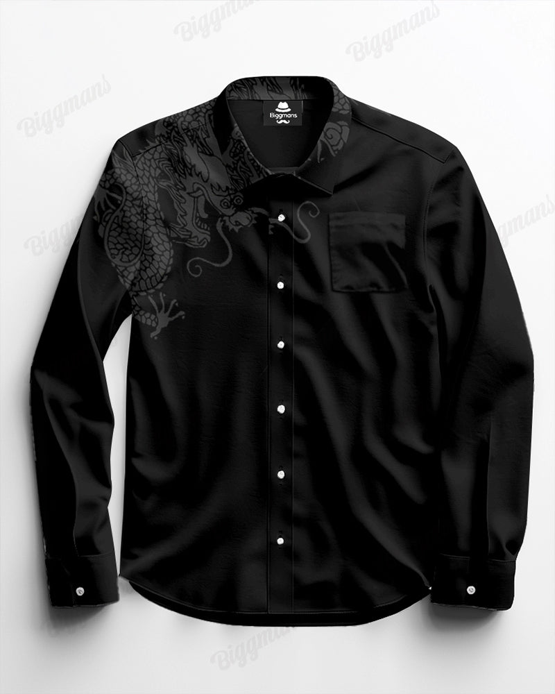 Big & Tall Business Casual Streetwear Two-piece Set for big men view 5