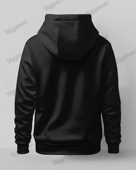 Big & Tall Brown Graphic Hoodie Sweatpants Set for big men view 4