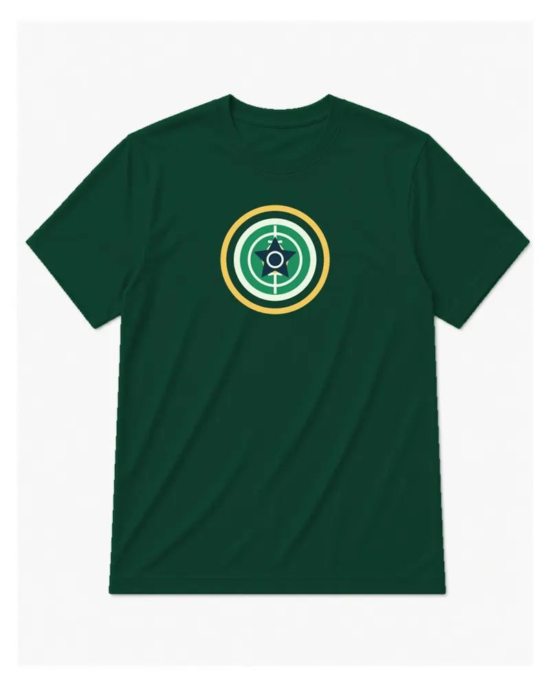 Big & Tall Pitch Pulse Digital Print T-Shirt and Shorts Set T-Shirt