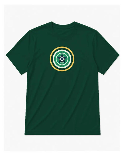 Big & Tall Pitch Pulse Digital Print T-Shirt and Shorts Set T-Shirt