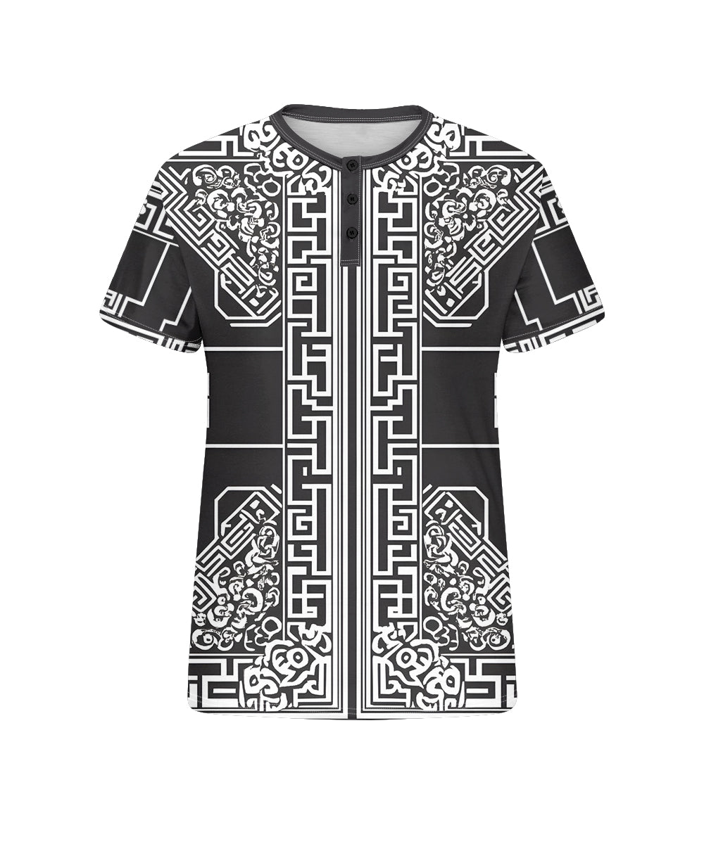 Big & Tall Black Vintage T-Shirt for big men view 4