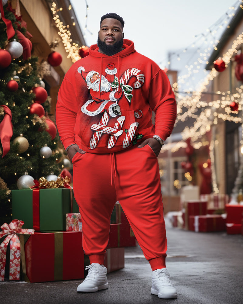 Big & Tall Skull Hoodie for big men view 1