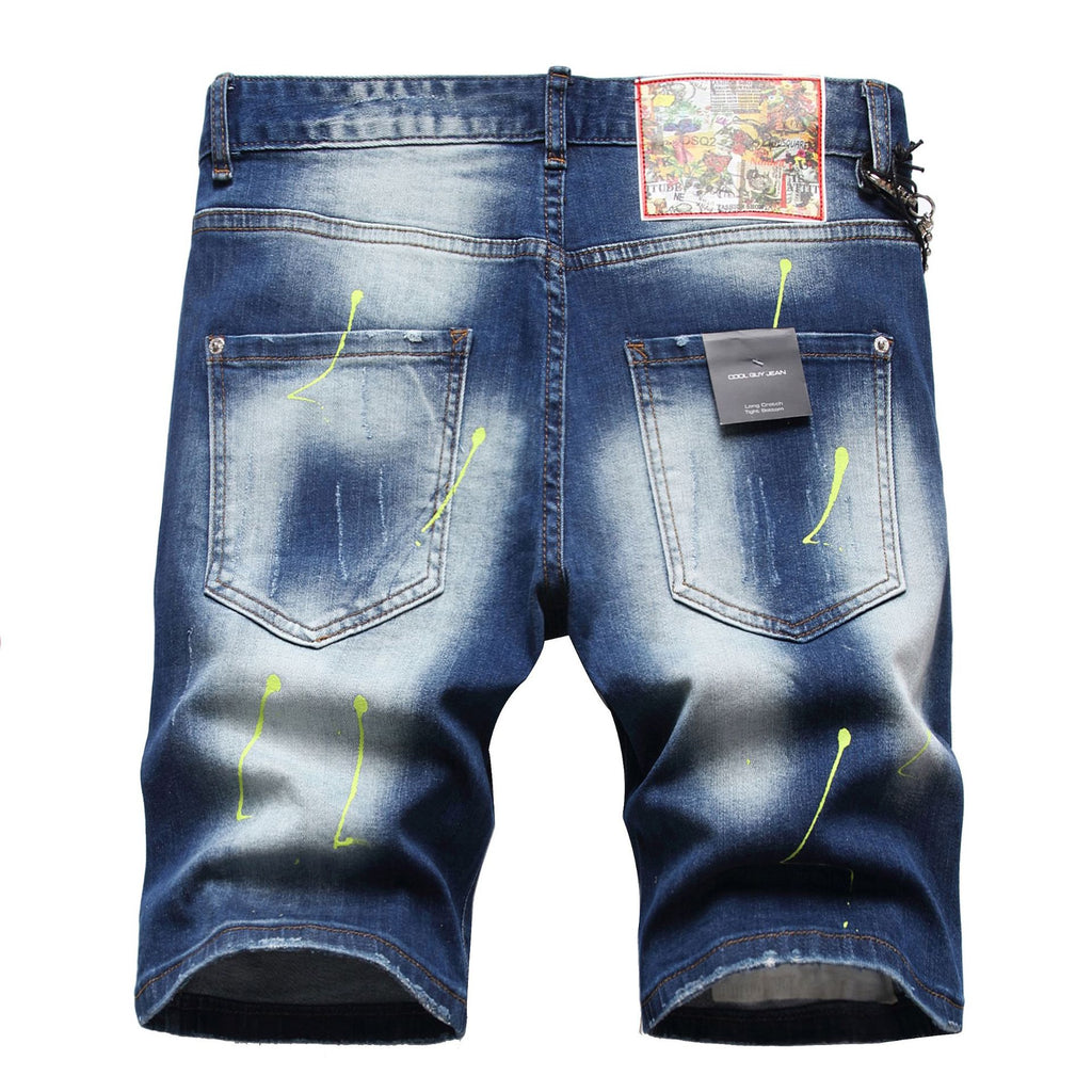 Big & Tall Denim Graphic Graffiti Jeans for big men view 2