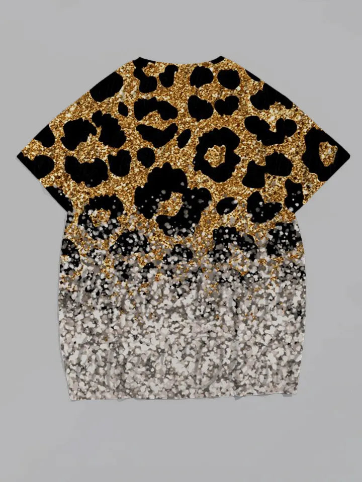 Big & Tall Gradient Graphic T-Shirt for big men view 2